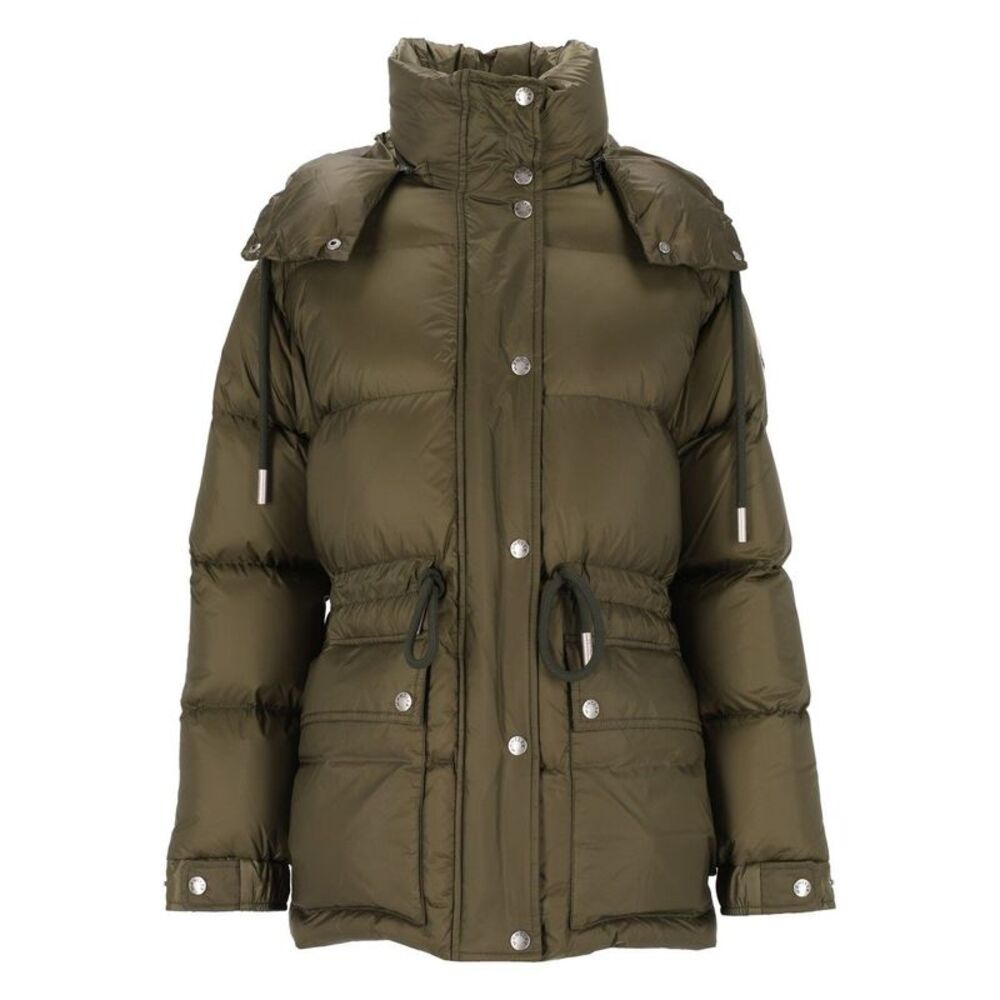 Moncler Women Sesie Hooded Midi Down Coat